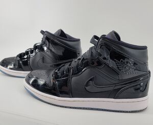 Jordan Air Jordan 1 Mid SE Space Jam Black/Dark Concord-White DV1308-004 Men's